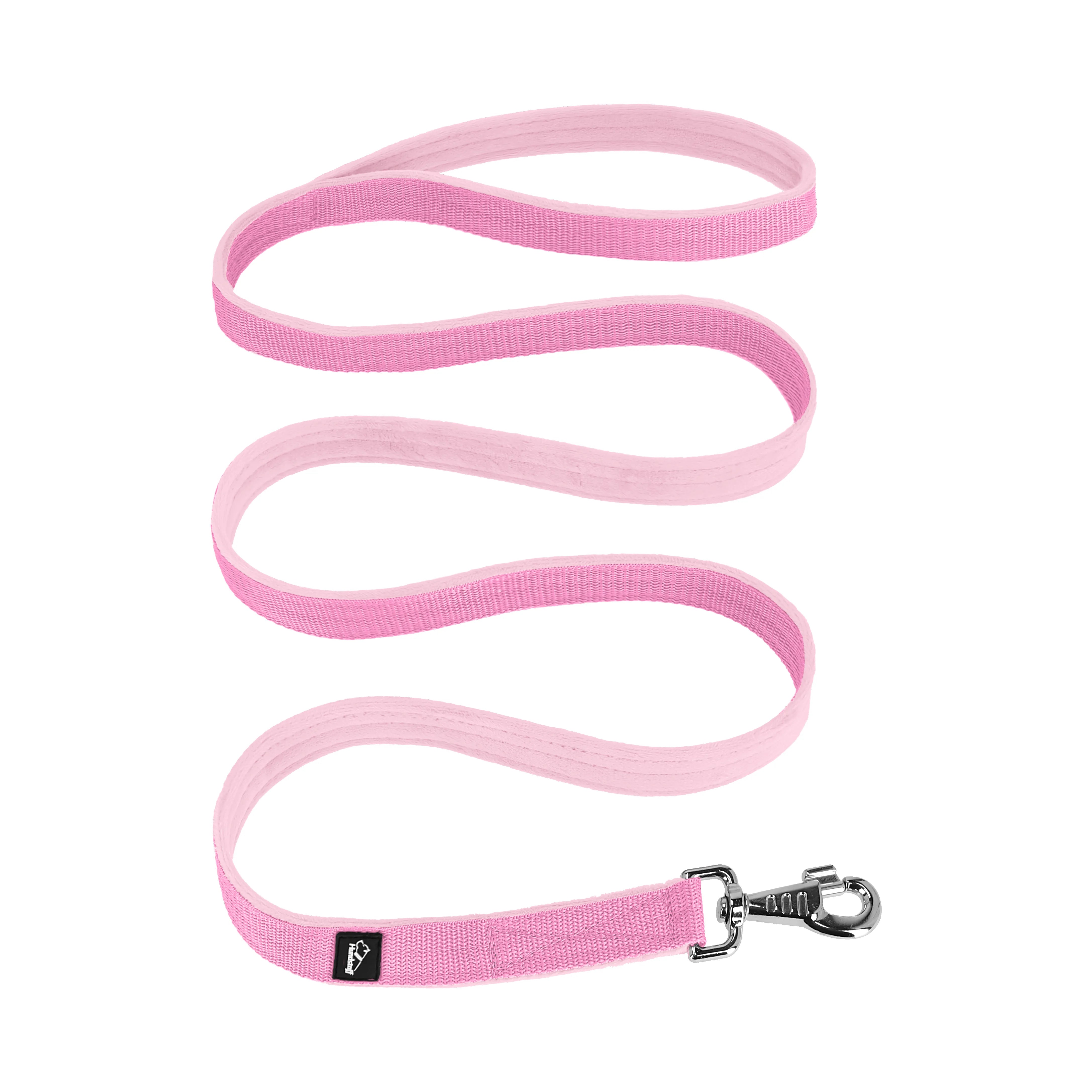 Martingale Chain Set Baby Pink - Collier et laisse demi-sangle