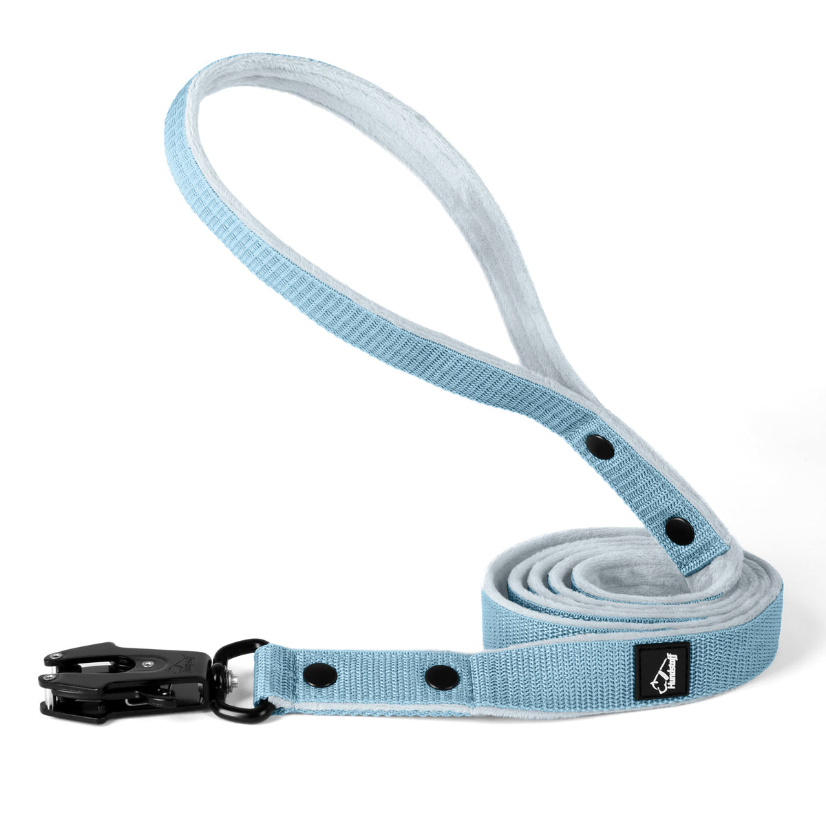 Walk Leash Black Edition Baby Blue
