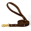 Walk Leash Gold Edition Dark Brown