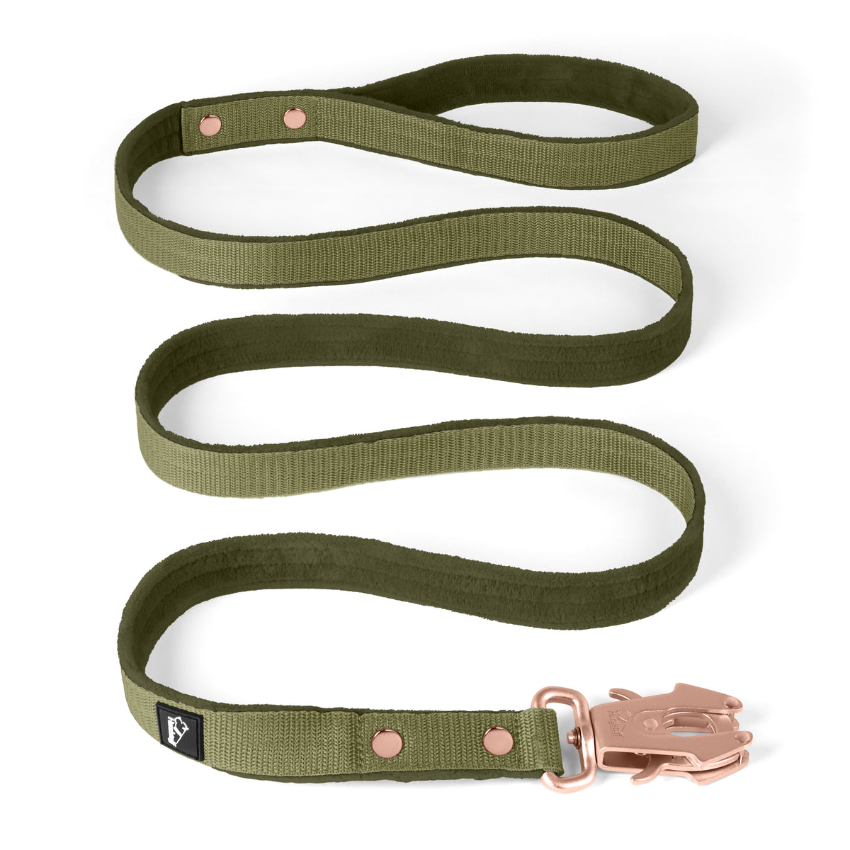 Walk Leash Rose Edition Olive Green