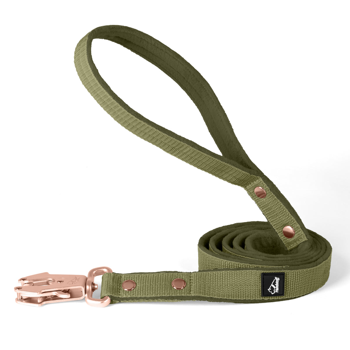 Walk Leash Rose Edition Olive Green
