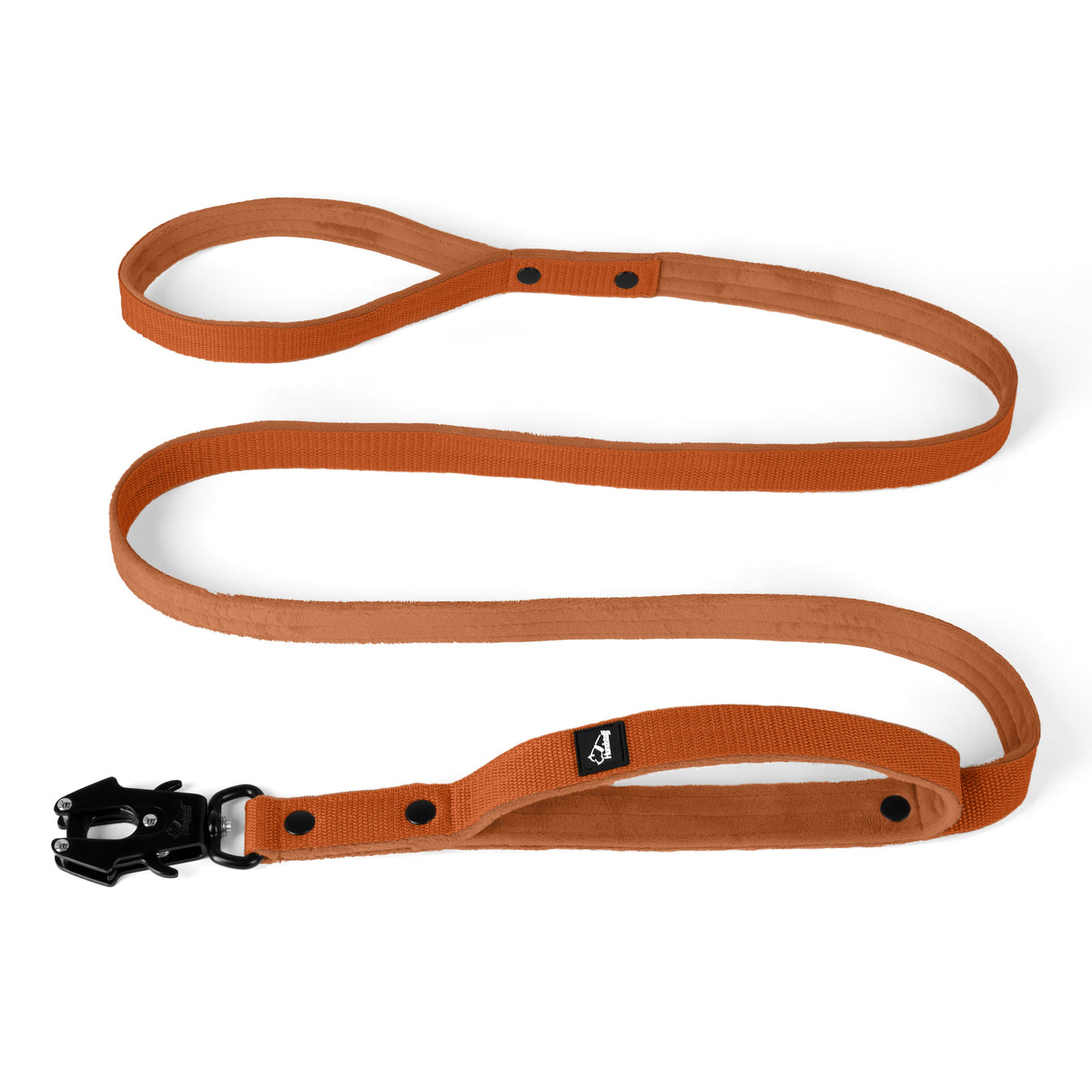Guard Leash Black Edition Burned Orange
