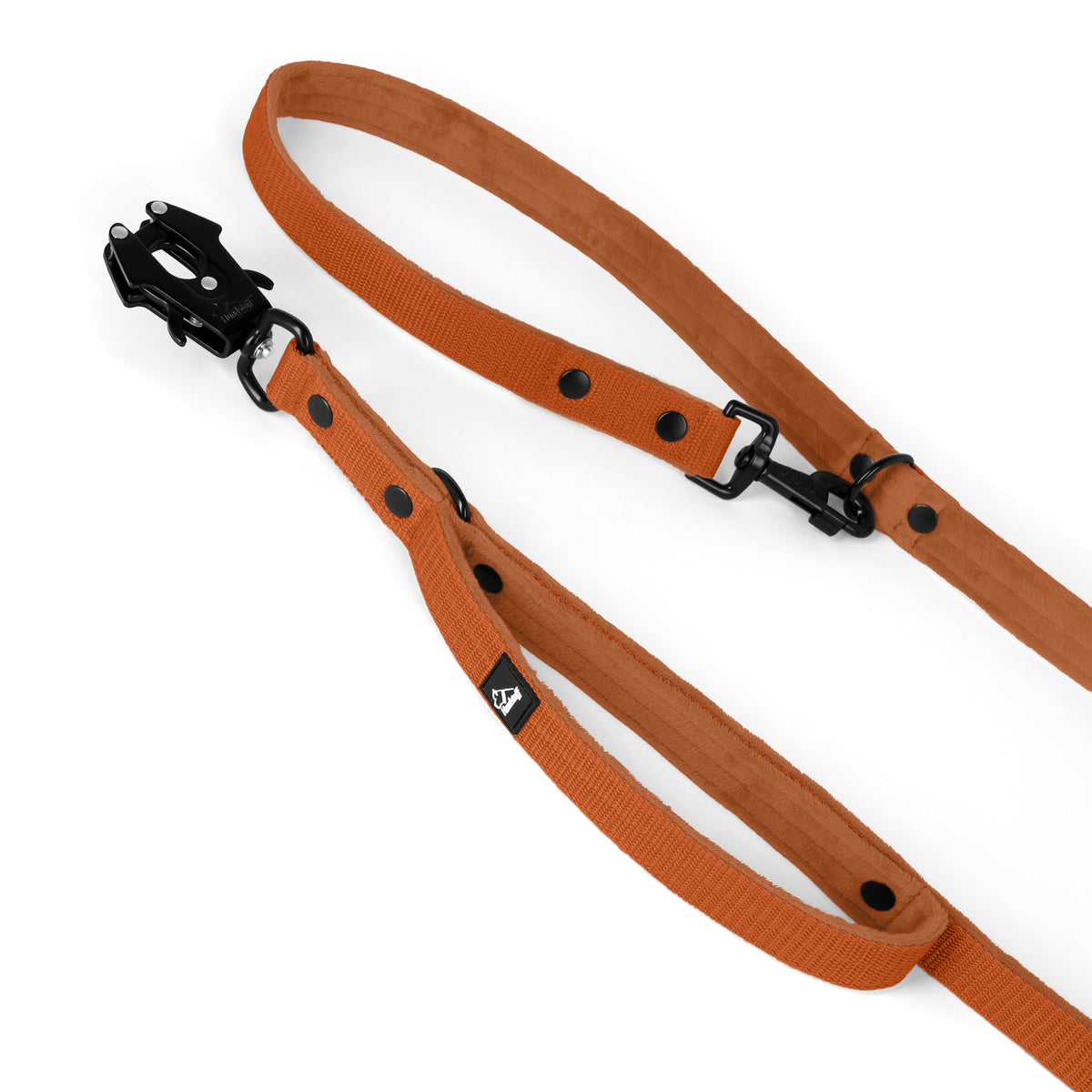 Multi Guard Leash Black Edition Burned Orange