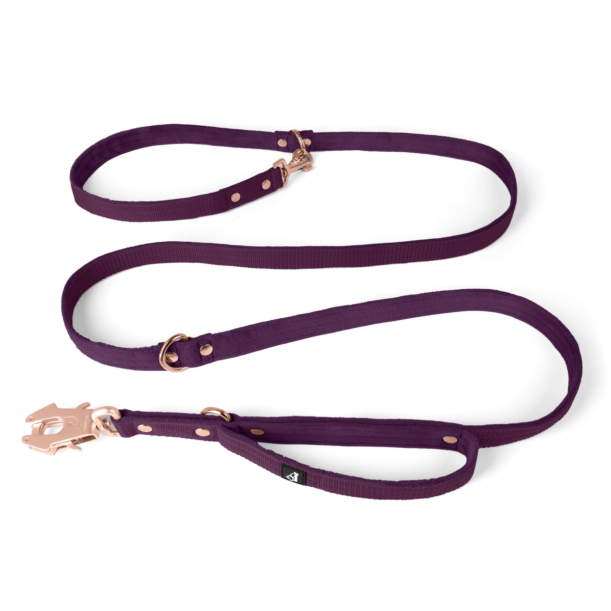 Multi Guard Leash Rose Edition Plum