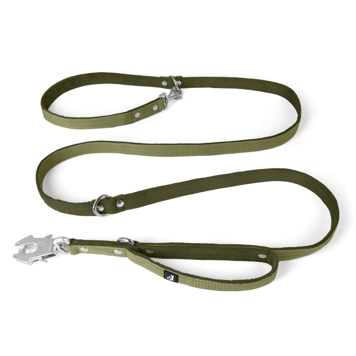 Multi Guard Leash Silver Edition Olive Green