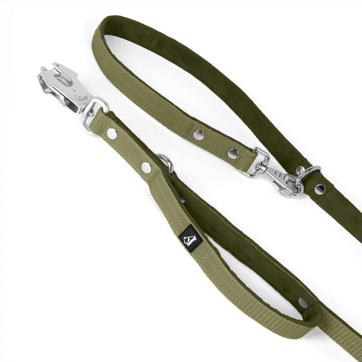 Multi Guard Leash Silver Edition Olive Green