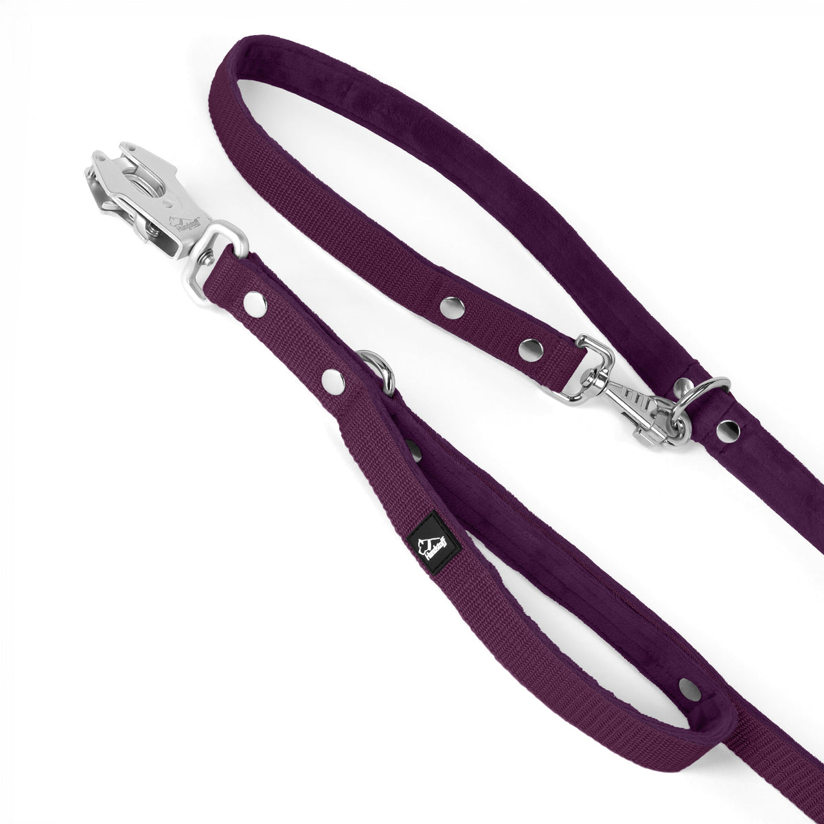 Multi Guard Leash Silver Edition Plum