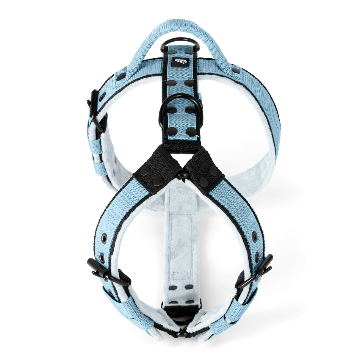 Hundstaff Easy Walk Black Edition Baby Blue