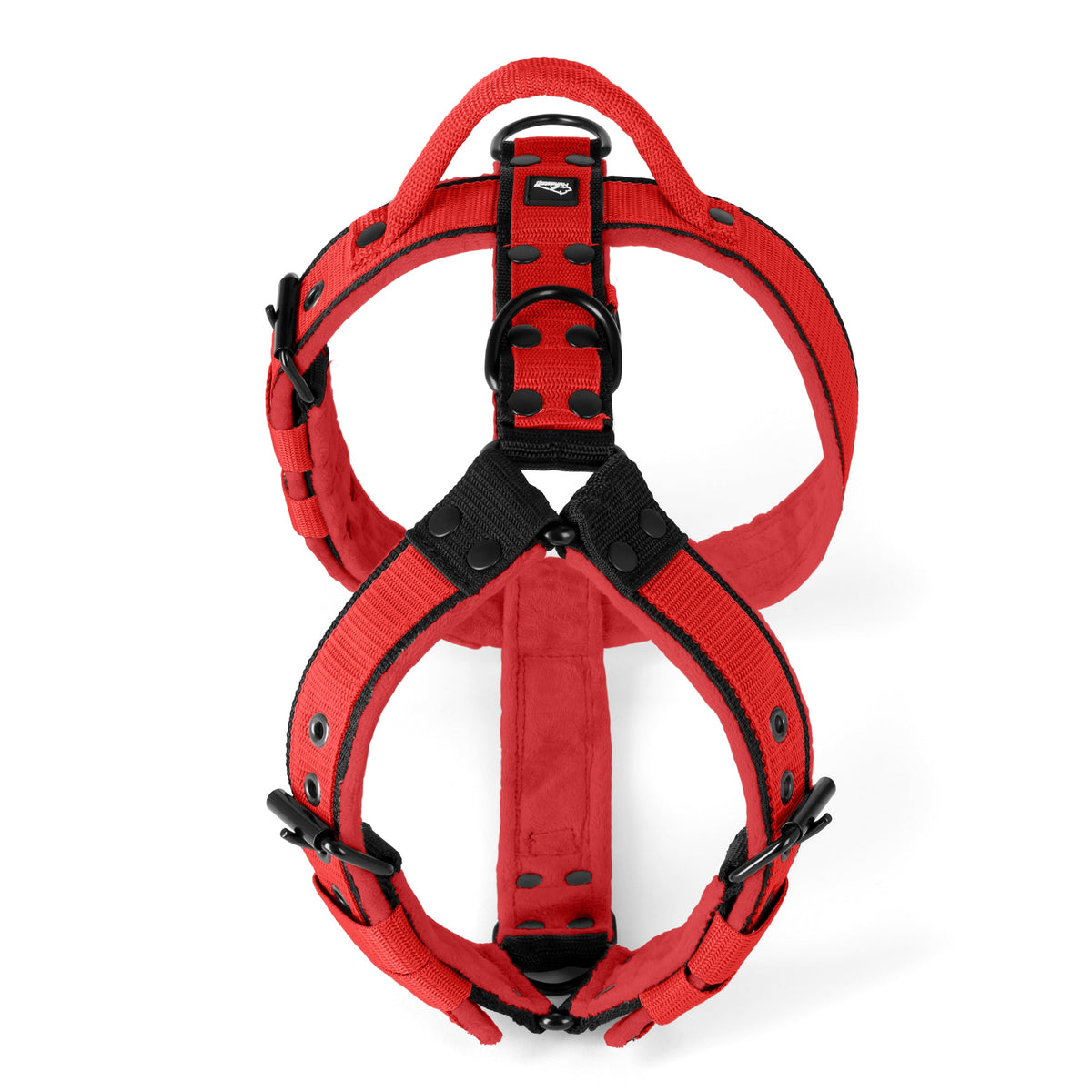 Hundstaff Easy Walk Black Edition Red