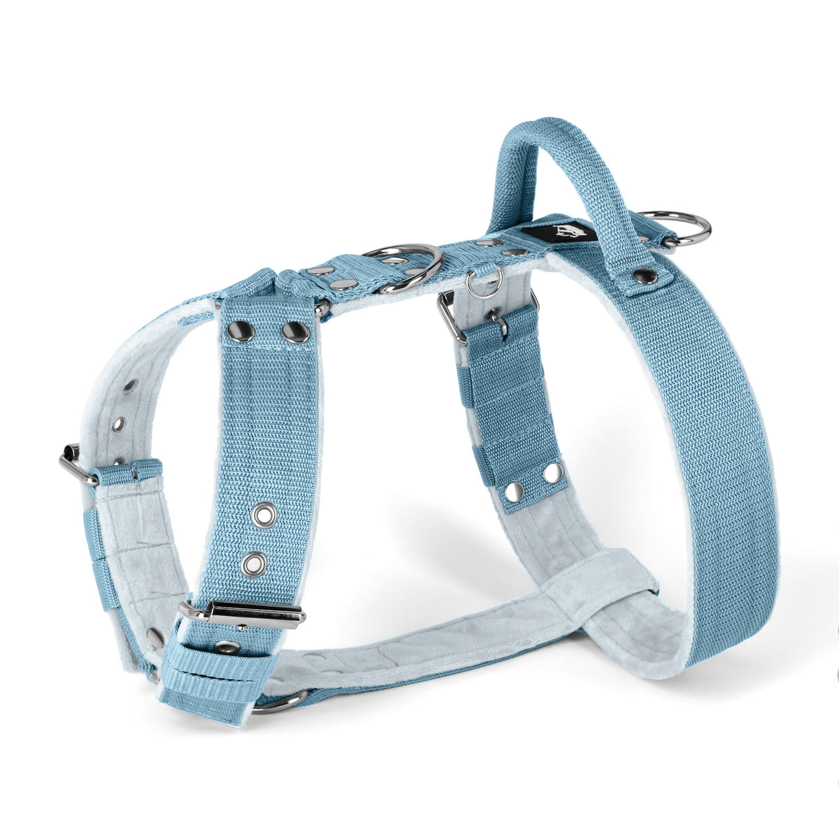 Hundstaff Easy Walk Silver Edition Baby Blue